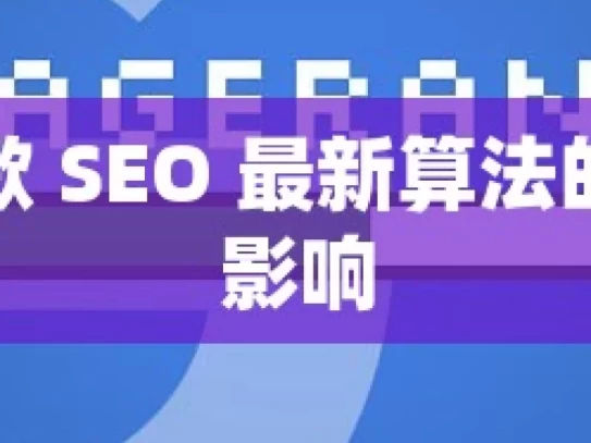 探索谷歌 SEO 最新算法的奥秘与影响，探索谷歌 SEO 算法奥秘