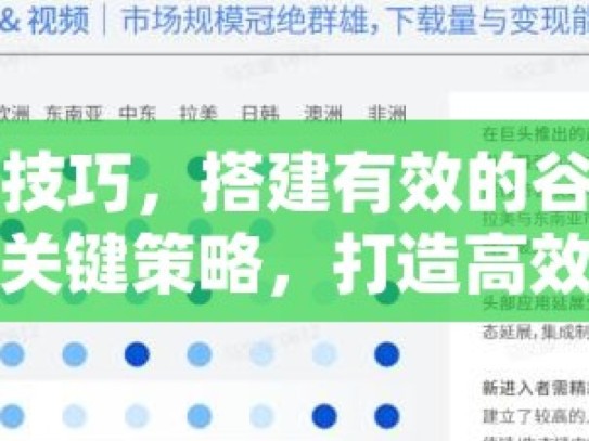 掌握关键技巧，搭建有效的谷歌蜘蛛池指南掌握关键策略，打造高效谷歌蜘蛛池的终极指南