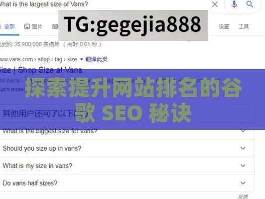 探索提升网站排名的谷歌 SEO 秘诀