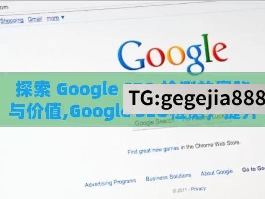 探索 Google SEO 检测的奥秘与价值,Google SEO检测，提升网站排名的关键步骤