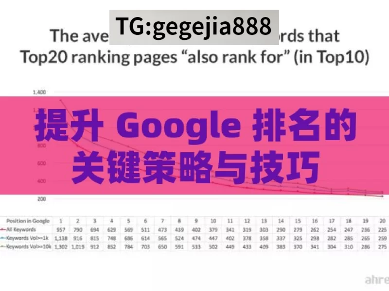 提升 Google 排名的关键策略与技巧