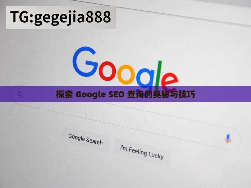 探索 Google SEO 查询的奥秘与技巧