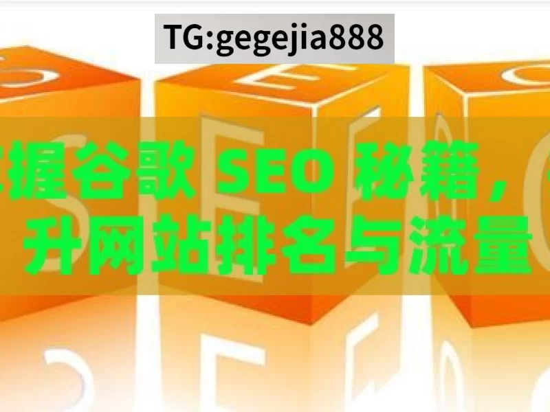 掌握谷歌 SEO 秘籍，提升网站排名与流量