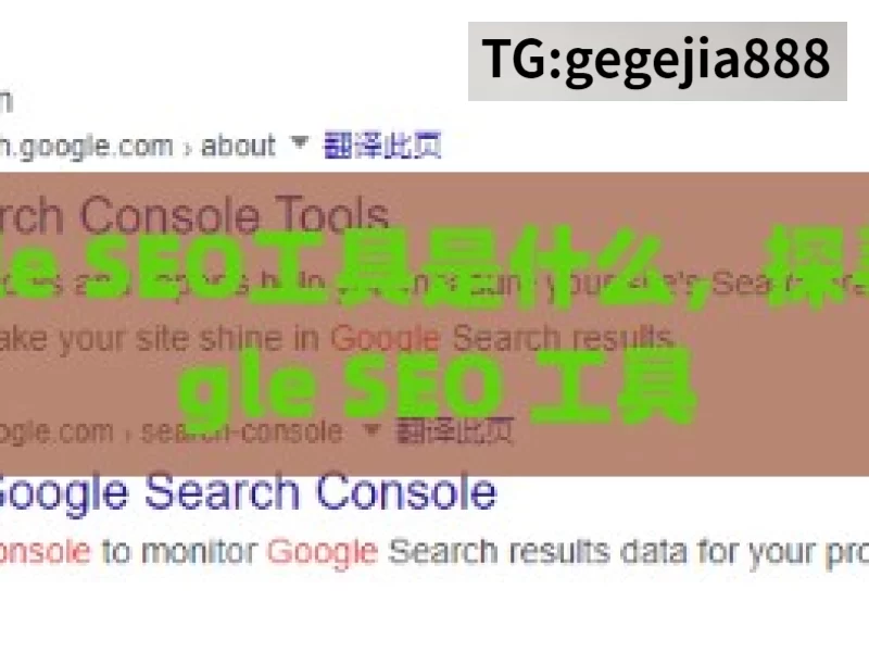 最好的Google SEO工具是什么，探寻最好的 Google SEO 工具