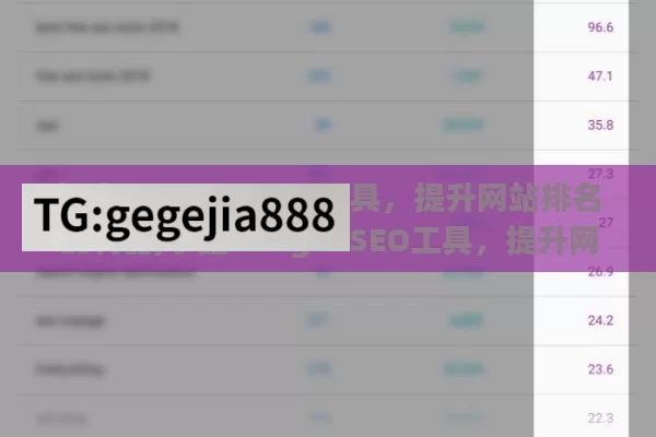 探索 Google SEO 工具，提升网站排名的利器,掌握Google SEO工具，提升网站排名的秘诀
