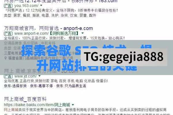 探索谷歌 SEO 技术，提升网站排名的关键