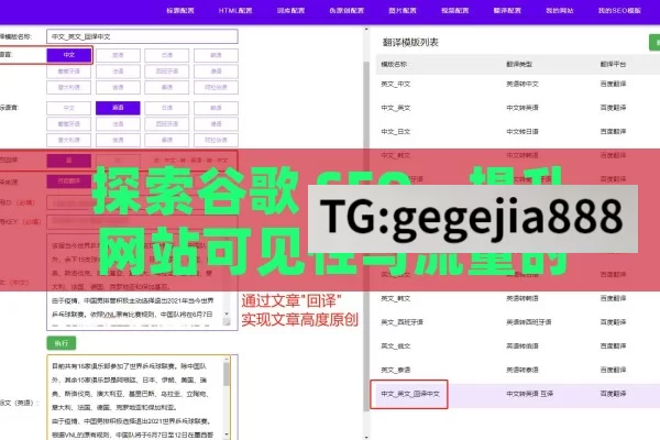 探索谷歌 SEO，提升网站可见性与流量的关键,谷歌SEO是什么？