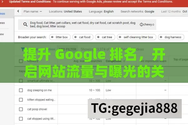 提升 Google 排名，开启网站流量与曝光的关键密码,Google排名提升，制胜数字营销的关键策略