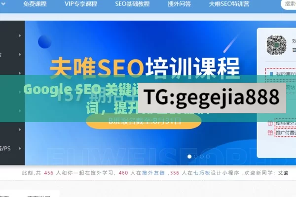 Google SEO 关键词的奥秘,谷歌SEO关键词，提升排名的秘诀