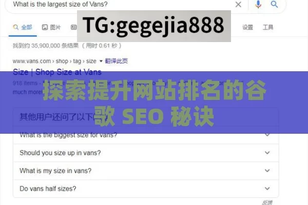 探索提升网站排名的谷歌 SEO 秘诀